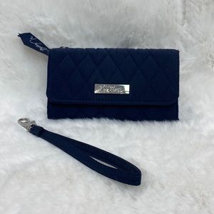 VERA BRADLEY | Wrist Wallet Navy Blue